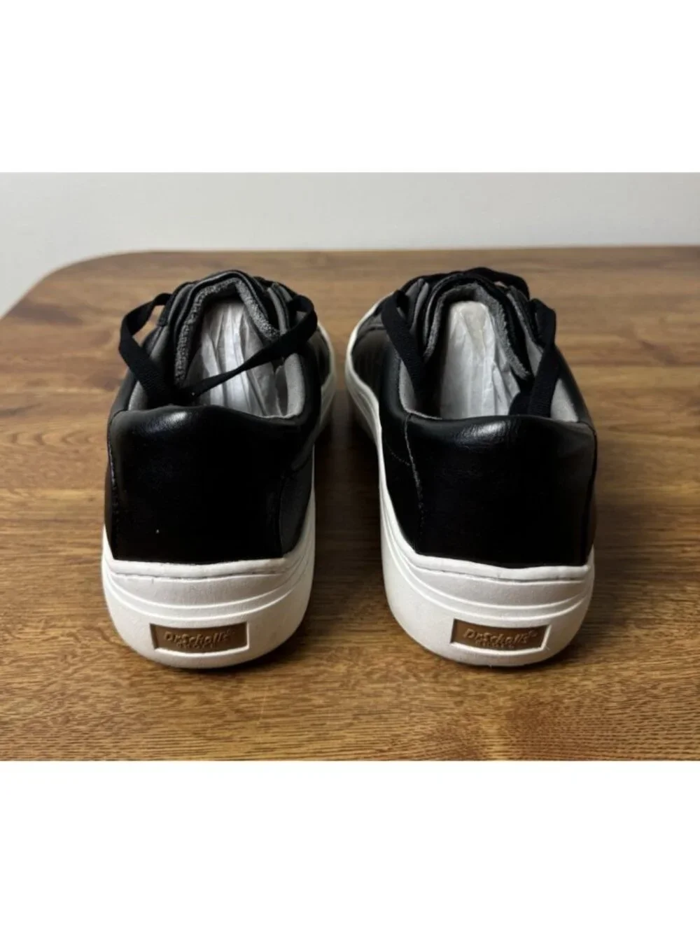 Dr. Scholl's Time Off Platform Sneaker Black Women's Size 8.5W Super Comfortable